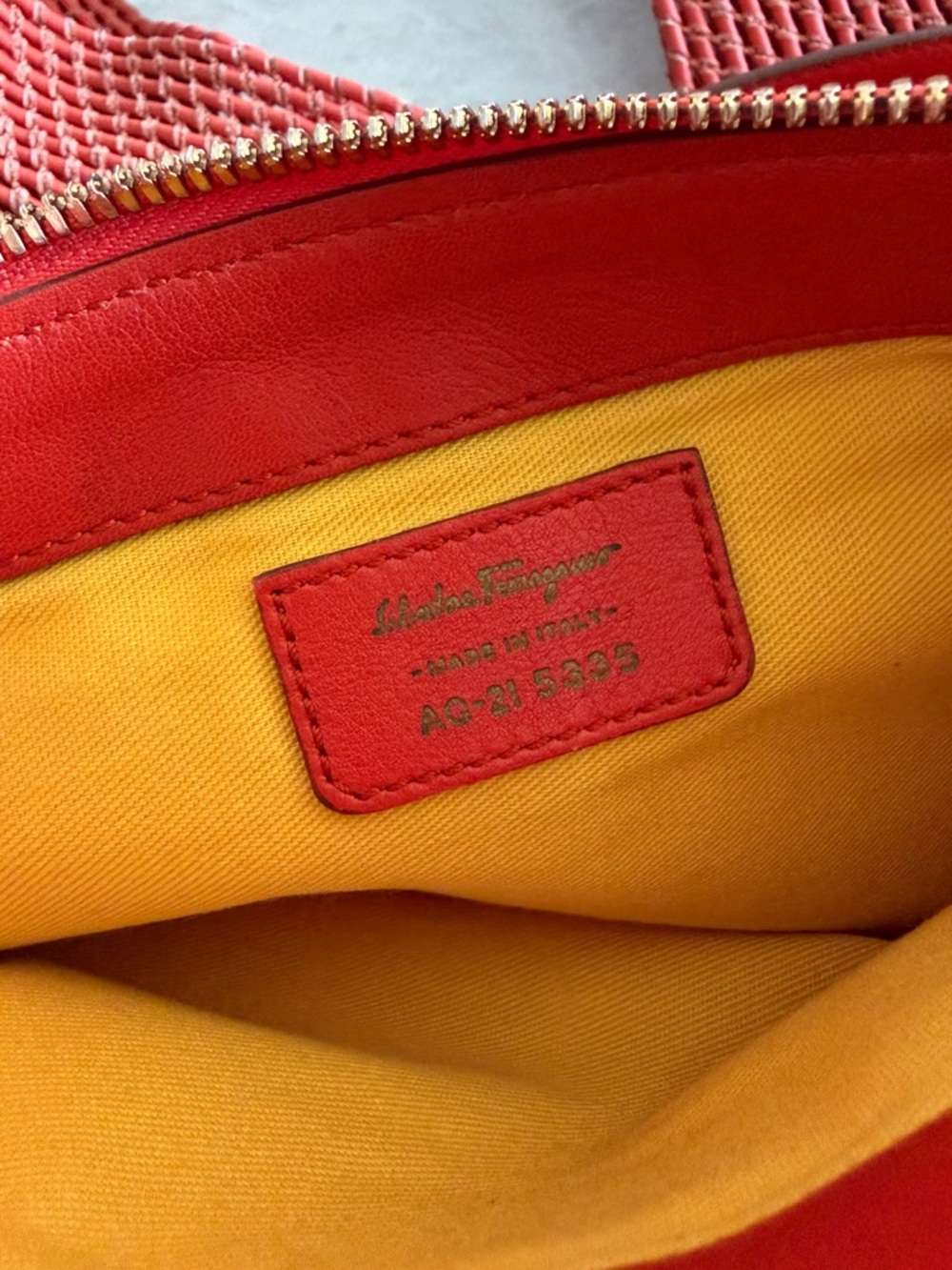 Salvatore Ferragamo Woven Leather Hobo Bag - Picture 15 of 16